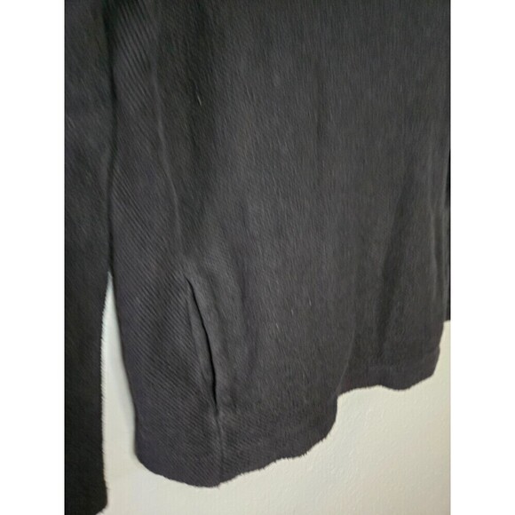 J. Crew Mercantile Women's Black Cowl Neck Long Sleeve Sweater Size XXS - Picture 4 of 6